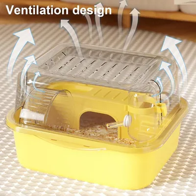 ZENITHMIND Cage pour hamster, cage pour petits animaux