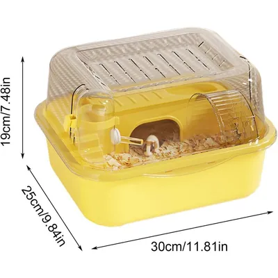 ZENITHMIND Cage pour hamster, cage pour petits animaux