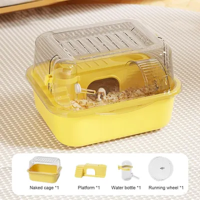 ZENITHMIND Cage pour hamster, cage pour petits animaux