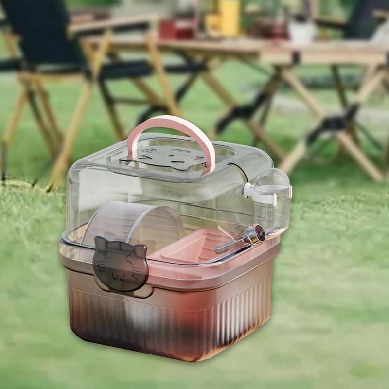 ZENITHMIND Cage du Hamster avec Enceinte