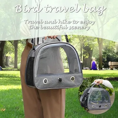 ZENITHMIND Transport Pour Oiseaux noir