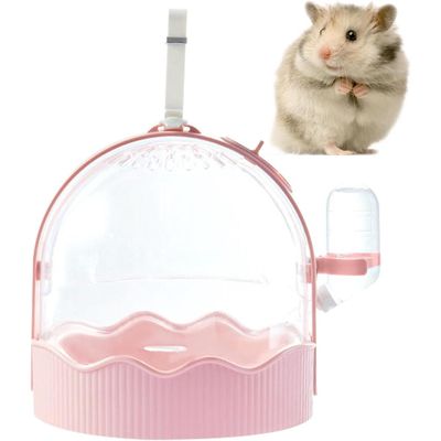 ZENITHMIND Cage de Transport pour Hamster rose