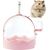 ZENITHMIND Cage de Transport pour Hamster rose