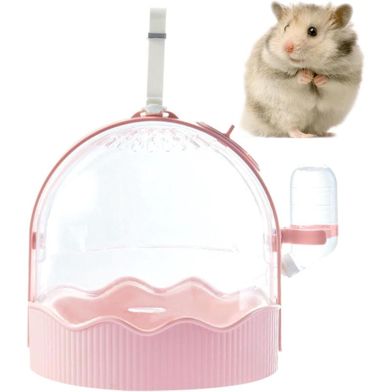 ZENITHMIND Cage de Transport pour Hamster rose
