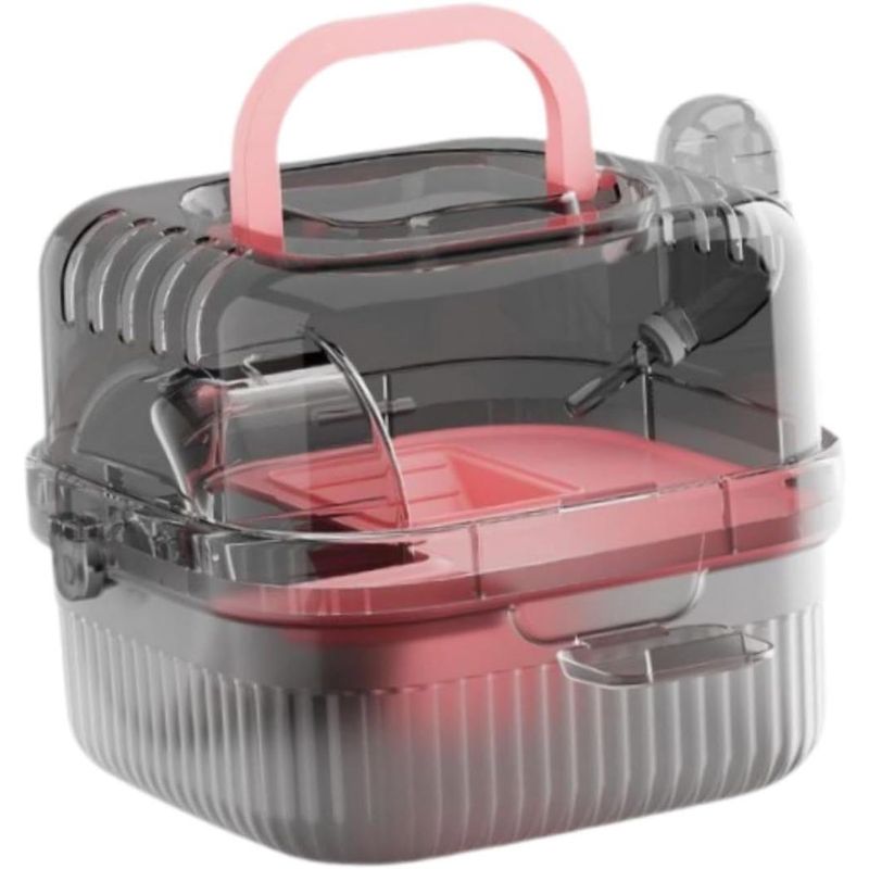 ZENITHMIND Cage pour Hamster à Double Couche,23*23*18cm