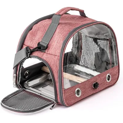 ZENITHMIND Transport Pour Oiseaux rouge