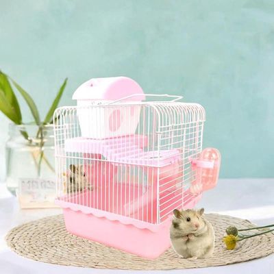 ZENITHMIND Cage Double Couche pour Hamsters et Petits Animaux