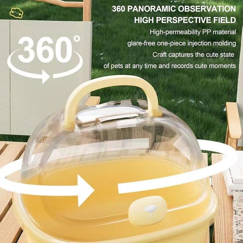 ZENITHMIND Cage de voyage portable pour hamster