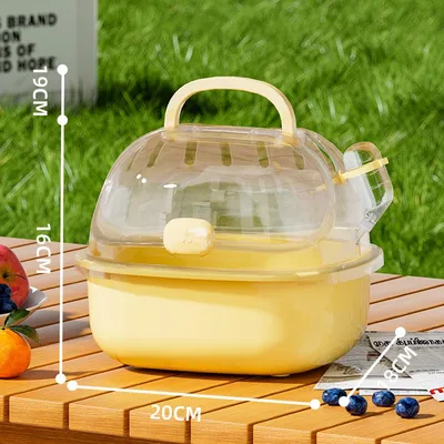 ZENITHMIND Cage de voyage portable pour hamster