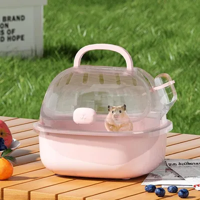 ZENITHMIND Cage de voyage portable pour hamster