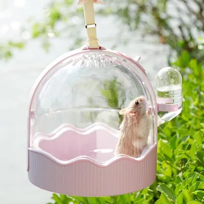 ZENITHMIND Cage de Transport pour Hamster violet