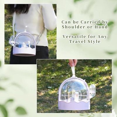 ZENITHMIND Cage de Transport pour Hamster violet