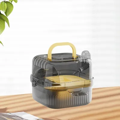 ZENITHMIND Cage pour Hamster à Double Couche,23*23*18cm