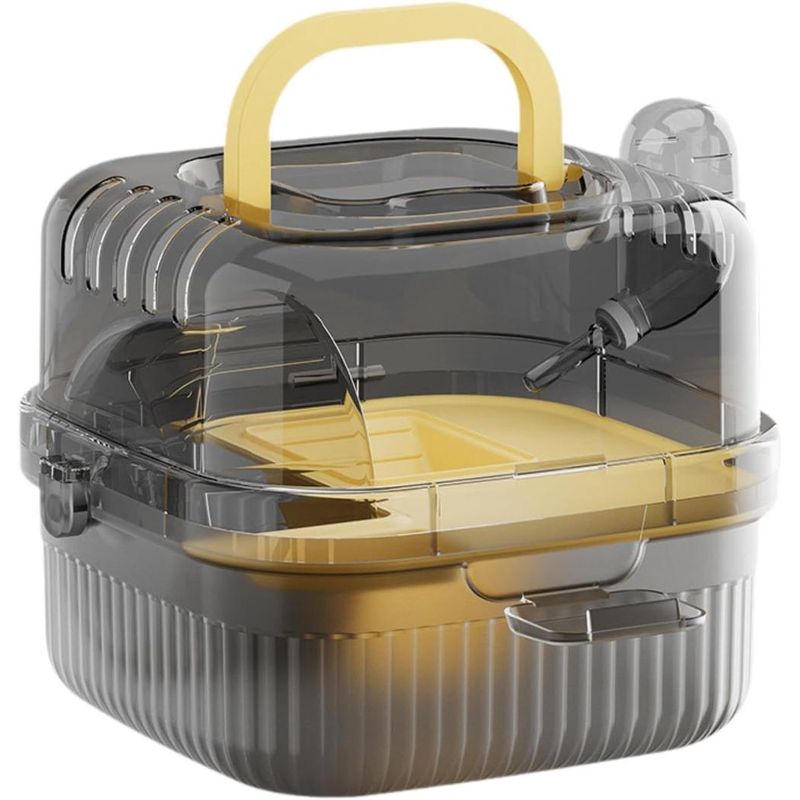 ZENITHMIND Cage pour Hamster à Double Couche,23*23*18cm