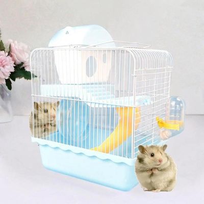 ZENITHMIND Cage Double Couche pour Hamsters et Petits Animaux
