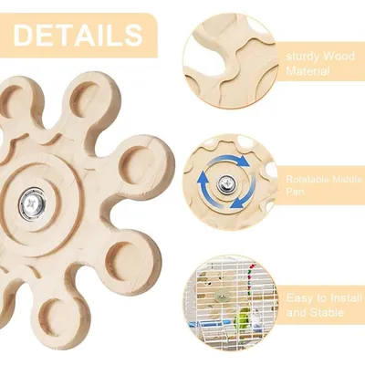 LovuPet Jouets Interactifs Pour Hamsters, Jouets D'Enrichissement