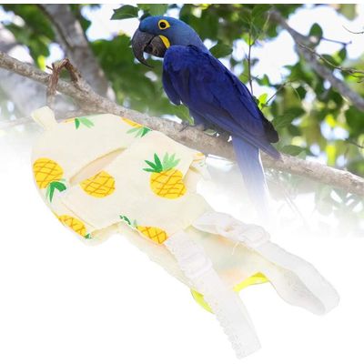 ZENITHMIND Oiseau de Compagnie Mignon Couche-Culotte,S,6*12CM