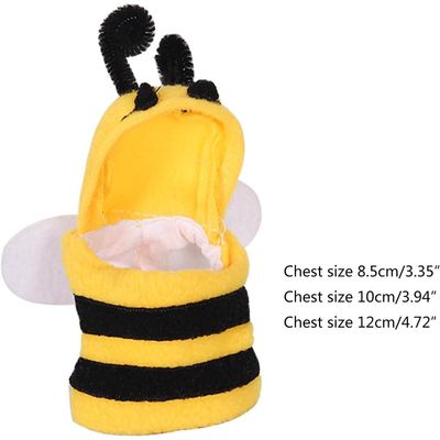ZENITHMIND Costume d'oiseau pour animal de compagnie,Poitrine 12 cm
