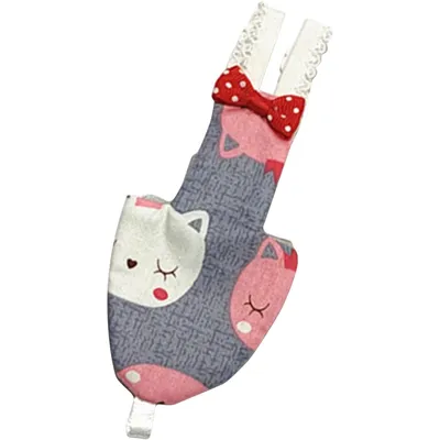 ZENITHMIND Oiseau de Compagnie Mignon Couche-Culotte,S,6*12CM
