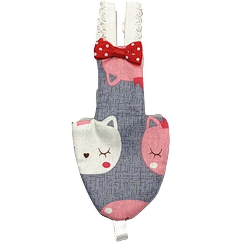 ZENITHMIND Oiseau de Compagnie Mignon Couche-Culotte,S,6*12CM