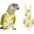 ZENITHMIND Oiseau de Compagnie Mignon Couche-Culotte,L,10*20CM