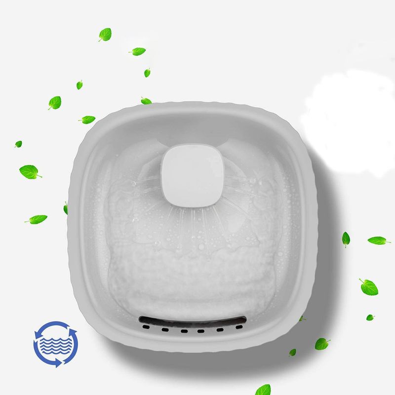Qinhul Fontaine à eau automatique pour chat