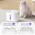Qinhul Fontaine à eau automatique pour chat