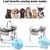 Qinhul Fontaine à eau automatique pour chat