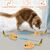 Qinhul Jouet électrique télécommandé pour chat