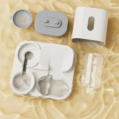 Qinhul Mangeoire pour chat 2 en 1