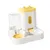 Qinhul Mangeoire pour chat 2 en 1