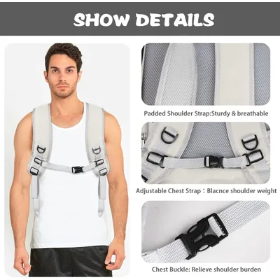 Qinhul Sac à dos en maille respirante pour chat