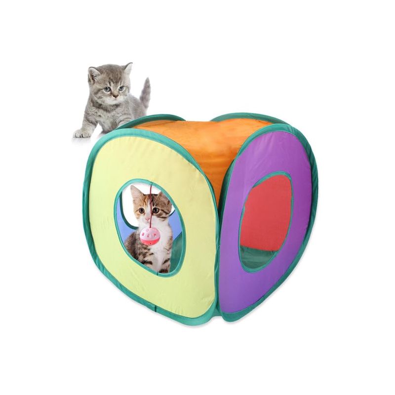 Qinhul Maison pour chat cubique