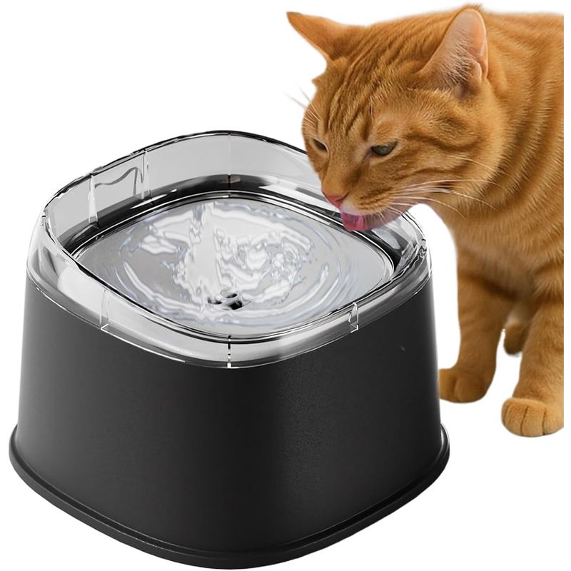 Qinhul Gamelle anti-déversement pour chat et chien