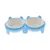 Qinhul Gamelle double surélevée pour chat