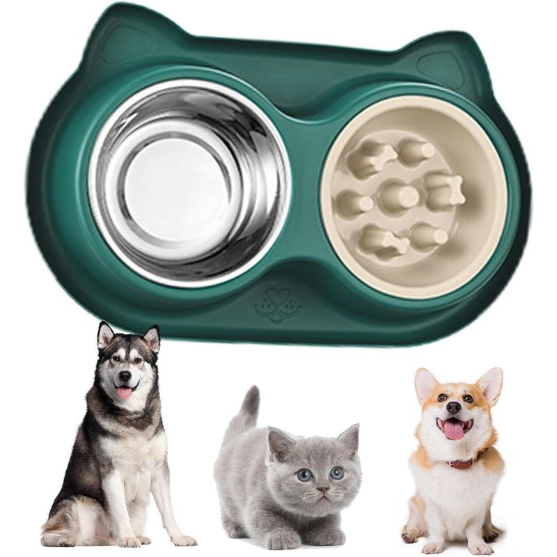 Qinhul Gamelle pour chat et chien