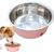Qinhul Gamelle pour chien en acier inoxydable