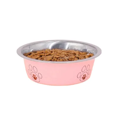 Qinhul Gamelle pour chien en acier inoxydable