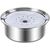 Qinhul Gamelle en acier inoxydable pour chat et chien
