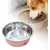Qinhul Gamelle pour chien en acier inoxydable