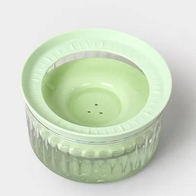 Qinhul Gamelle d'eau pour chien anti-éclaboussures