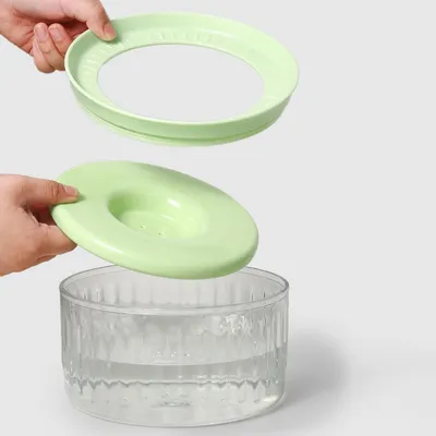 Qinhul Gamelle d'eau pour chien anti-éclaboussures