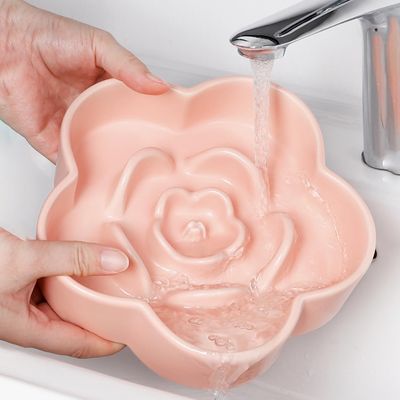 Qinhul Gamelle en céramique à alimentation lente pour chien