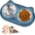 Qinhul Gamelle double pour chien en acier inoxydable
