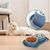 Qinhul Gamelle double pour chien en acier inoxydable