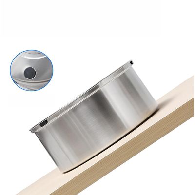 Qinhul Fontaine à eau pour chien en acier inoxydable