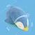 FurryFusion Jouet en peluche pour chien en forme de pingouin