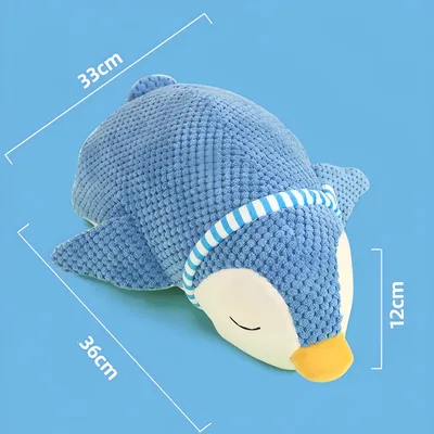 FurryFusion Jouet en peluche pour chien en forme de pingouin