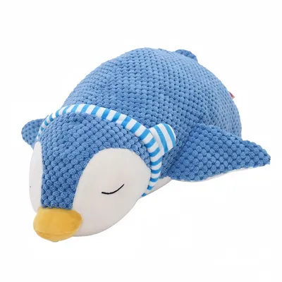 FurryFusion Jouet en peluche pour chien en forme de pingouin