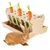 FurryFusion Mangeoire à foin pour lapin en bois FurryFusion Mangeoire à foin pour lapin en bois